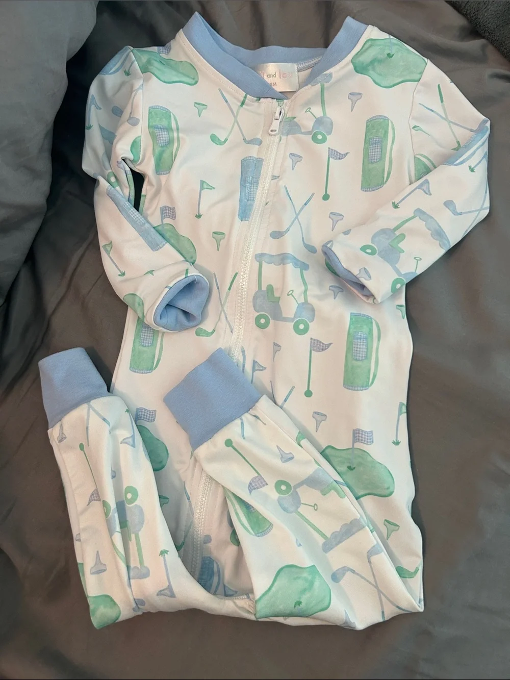 Cecil and Lou golf pjs